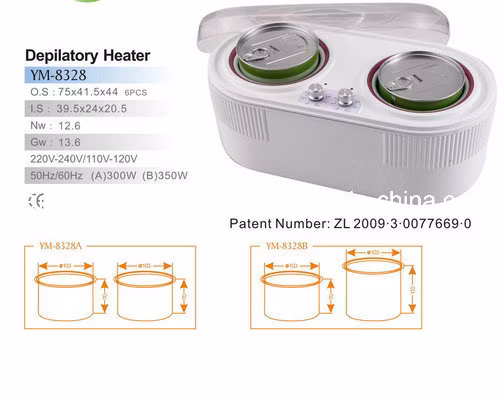 Rifornimento di fabbrica Scaldacera paraffina da 4000 ml Tocco elettrico