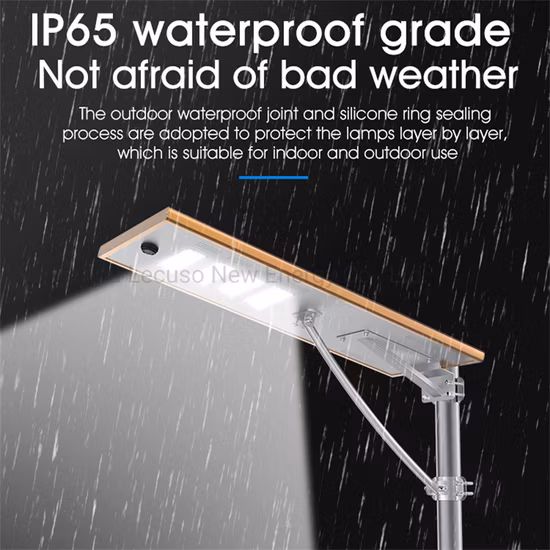 Lampada LED da 9 m con palo 80 W 9600 lm con controller MPPT Batteria gel IP65 Mono Pannelli solari per lampione