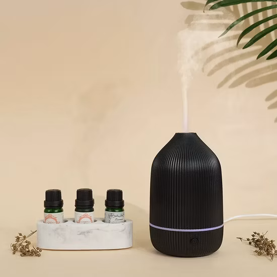 Diffusore di aromi umidificatore per oli essenziali in ferro da 100 ml
