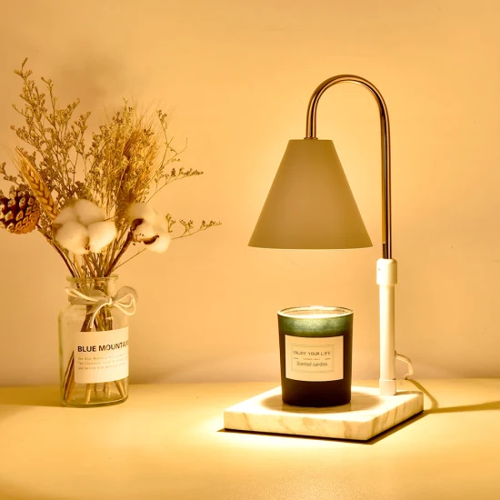 Lampada scaldacandele di vendita calda per fragranze e decorazioni per la casa, scaldacera per cera inclusa lampadina GU10 da 2 pezzi