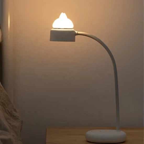 Lampada da lettura USB ricaricabile con interruttore tattile Lampada da tavolo per bambini a LED